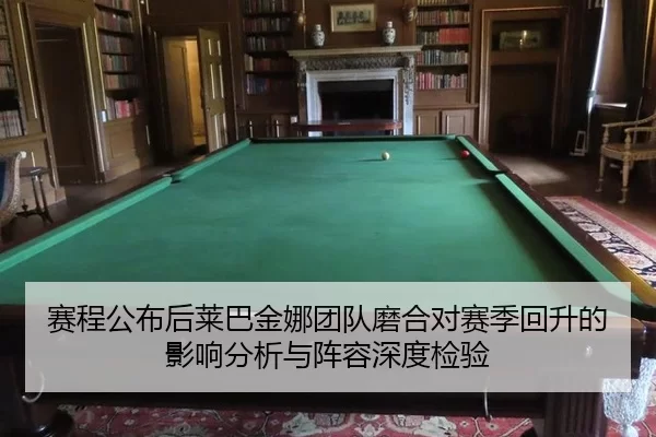 赛程公布后莱巴金娜团队磨合对赛季回升的影响分析与阵容深度检验